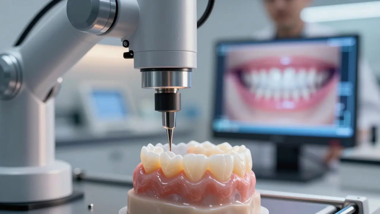 Moderní výroba keramických fazet pomocí digitálních technologií