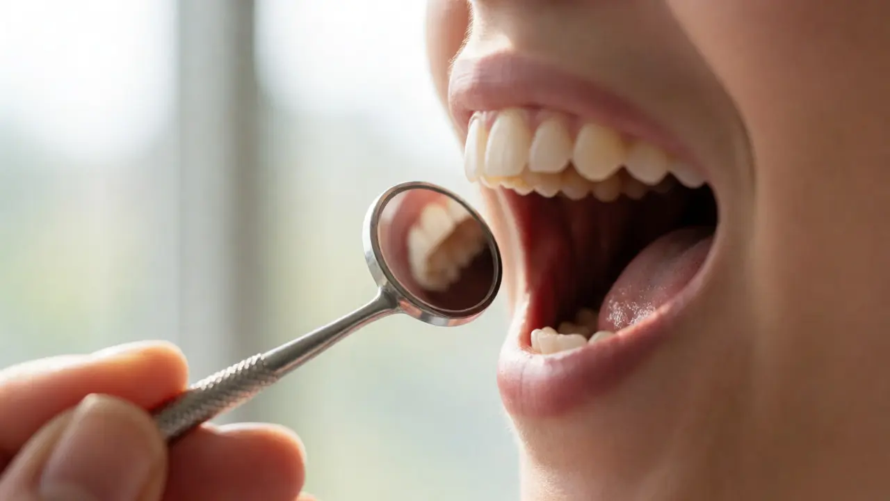 Dentální zrcátko: Průvodce kontrolou zubních změn a nádorů